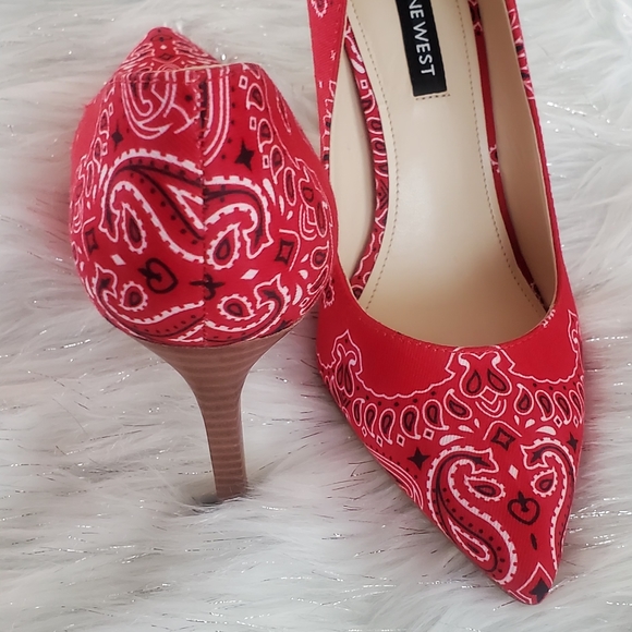 Nine West women Paisley high heel shoes - Picture 5 of 10